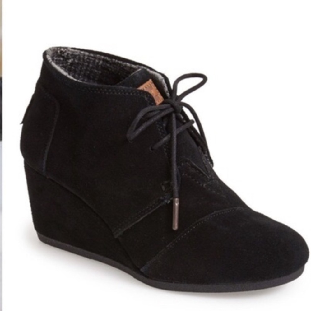 TOMS Desert Wedge Bootie